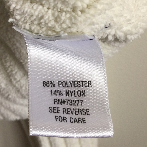 Sonoma Oversized Soft V-Neck Sweater, off-white, labeled size XL - Picture 5 of 8